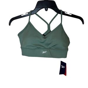 Reebok ✨NWT✨ Women's Olive Sports Bra